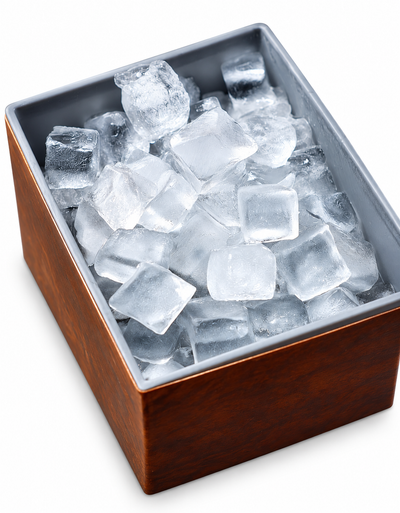 Tina con hielo